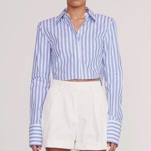 NEW STAUD SENECA TOP, SEA STRIPE, Size S